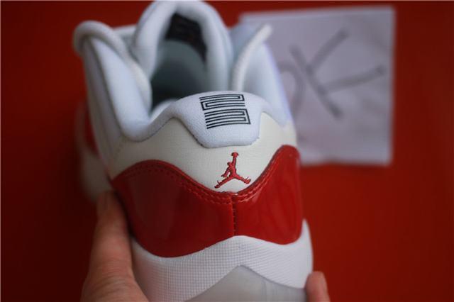 Authentic Air Jordan 11 Low Varsity Red